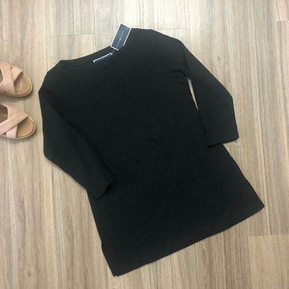 Karen Scott Essential Cotton 3/4-Sleeve Top - Picture 3 of 8